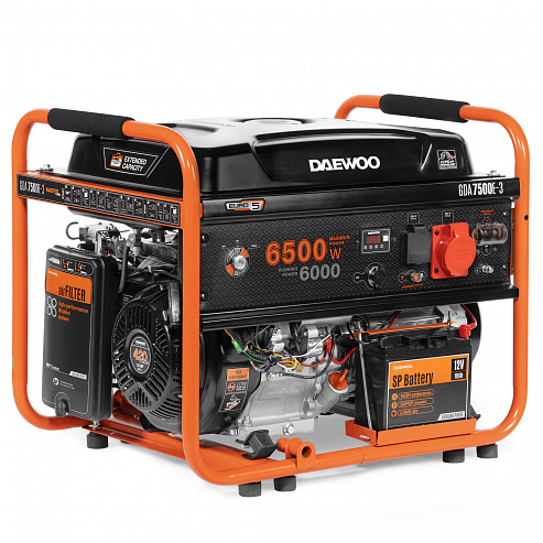 Petrol Generator DAEWOO GDA 7500E-3_0
